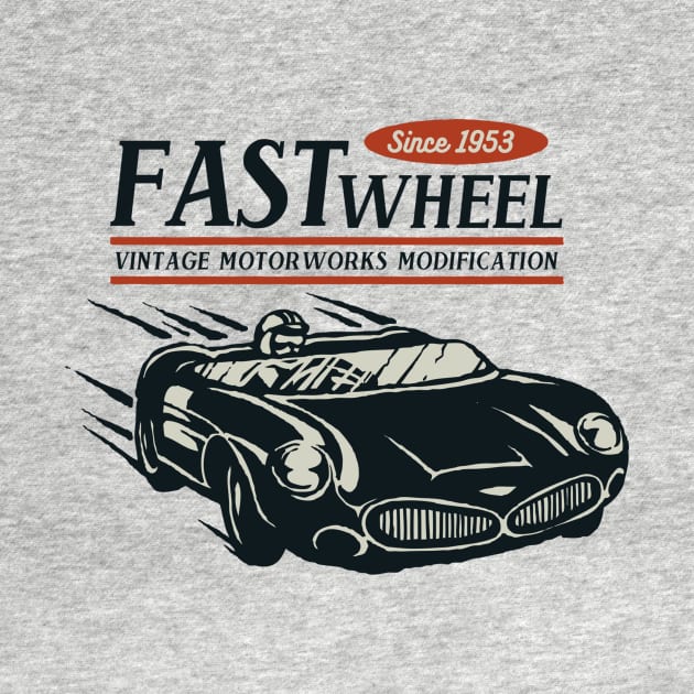 Vintage racer speed by VekiStore